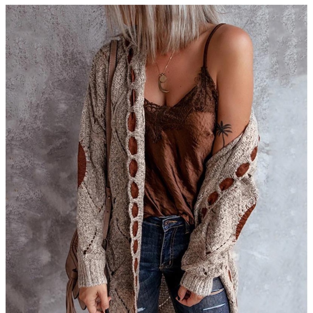 Beautiful long Sweater very detailed